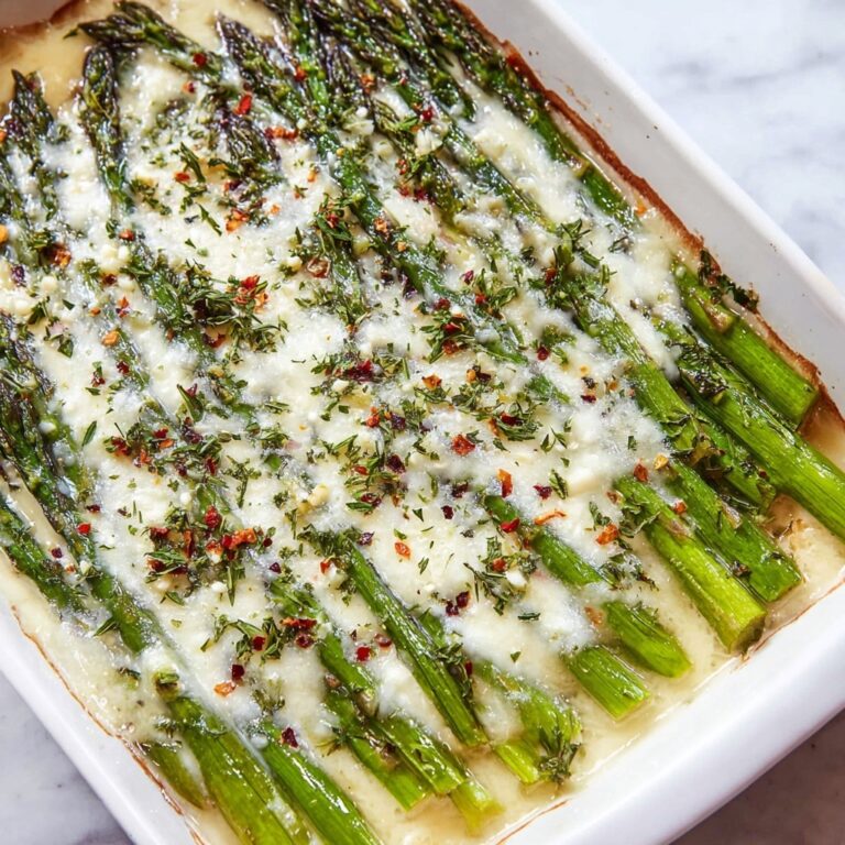 Cheesy Baked Asparagus Recipe