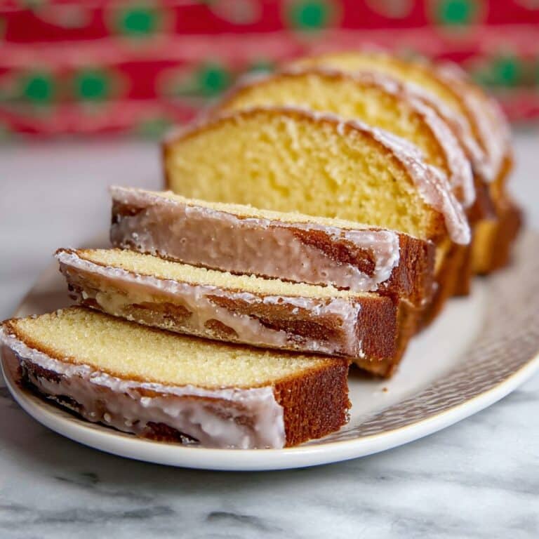 Eggnog Pound Cake Recipe