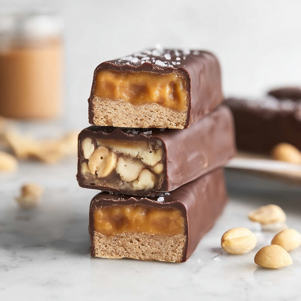 Vegan Snickers Bars Recipe - Recipe Image