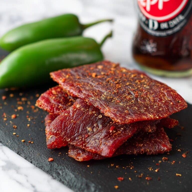Dr. Pepper Jalapeno Beef Jerky Recipe