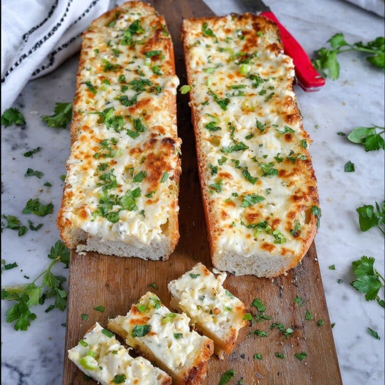 Cheesy Green Chili Bread Recipe