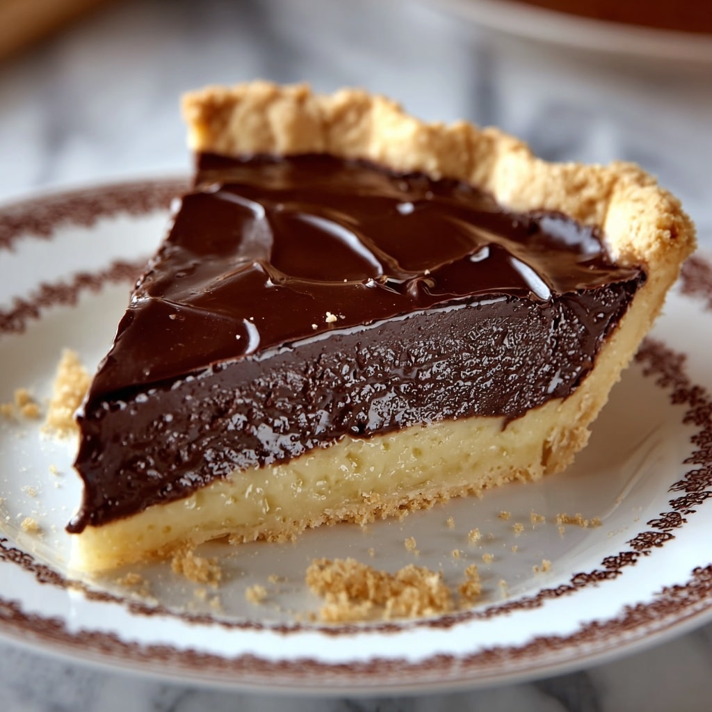 Hot Fudge Pie Recipe - Recipe Image