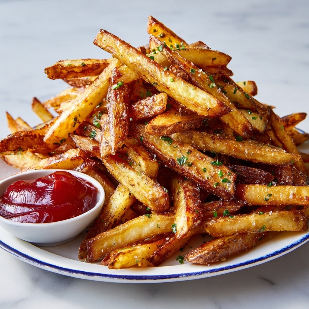 Zesty Shoestring Fries Recipe - Recipe Image
