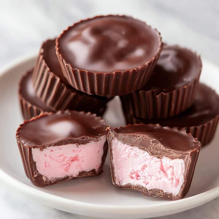 Strawberry Cream Chocolate Bites Recipe