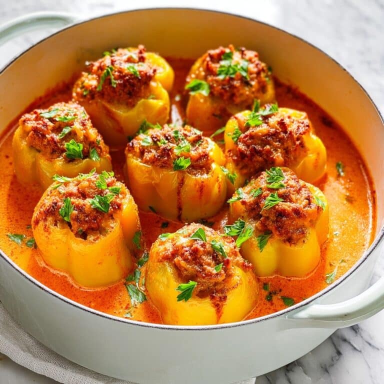 Romanian Stuffed Peppers (Ardei Umpluti) Recipe