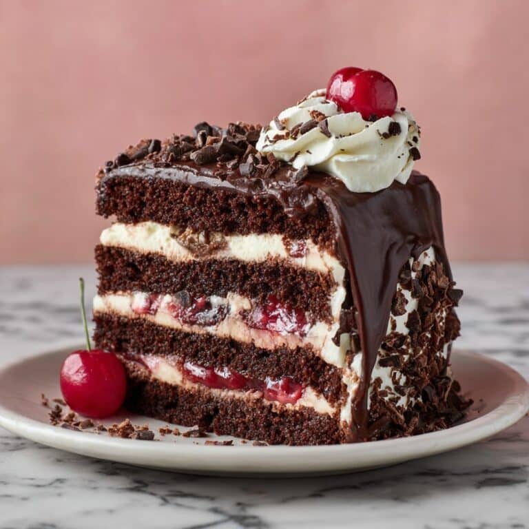 Mile-High Black Forest Cake Recipe