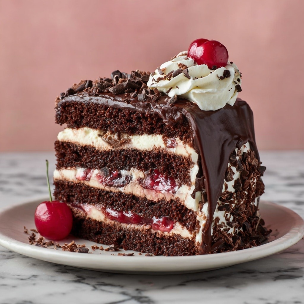 Mile-High Black Forest Cake Recipe