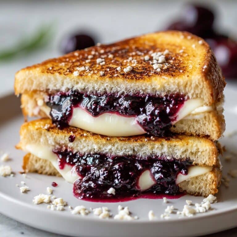 Balsamic Blackberry Bliss Grilled Cheese Recipe
