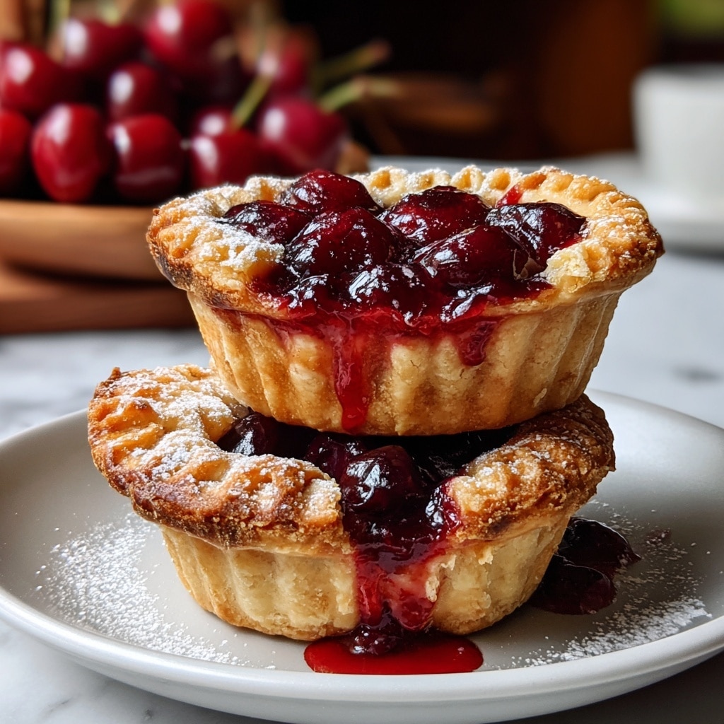 Mini Cherry Pies Recipe