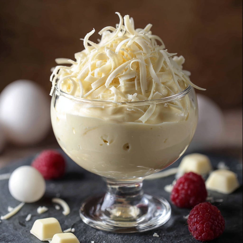 White Chocolate Mousse Recipe