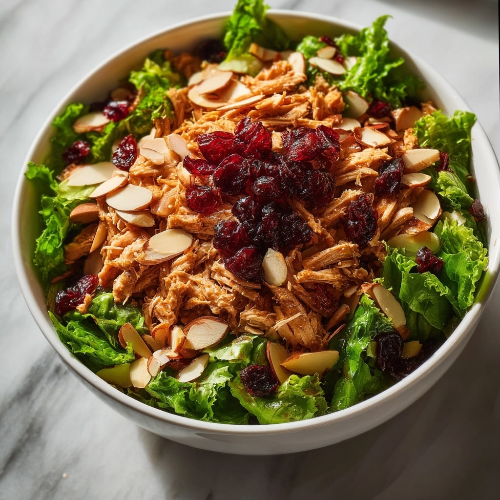 Asian Chicken Cranberry Salad Recipe