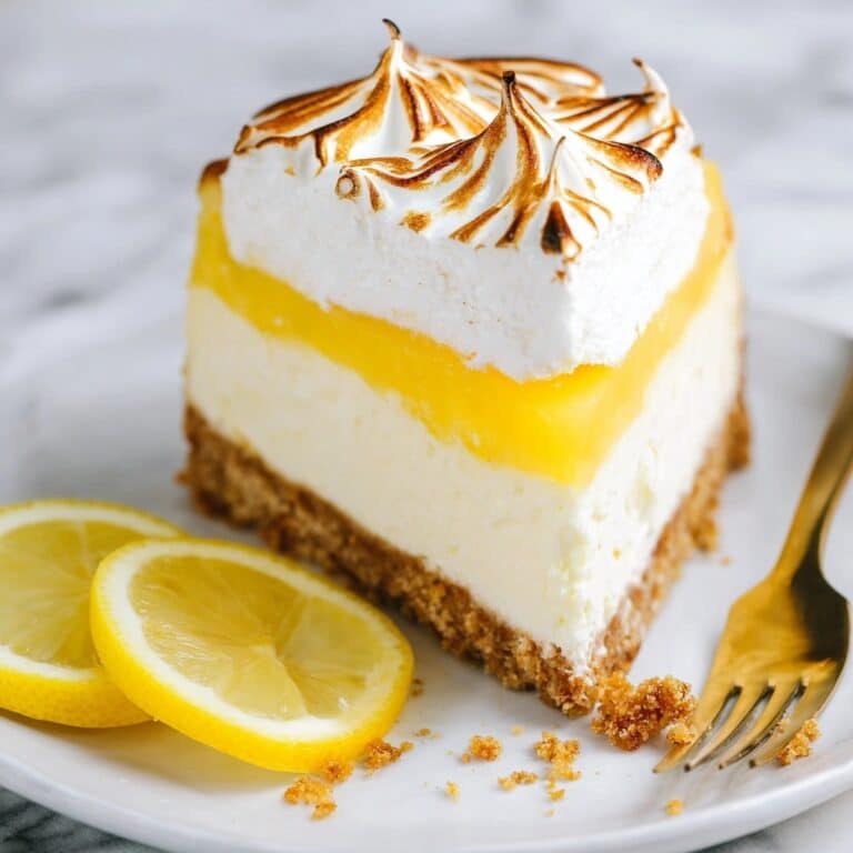 Lemon Meringue Cheesecake Recipe