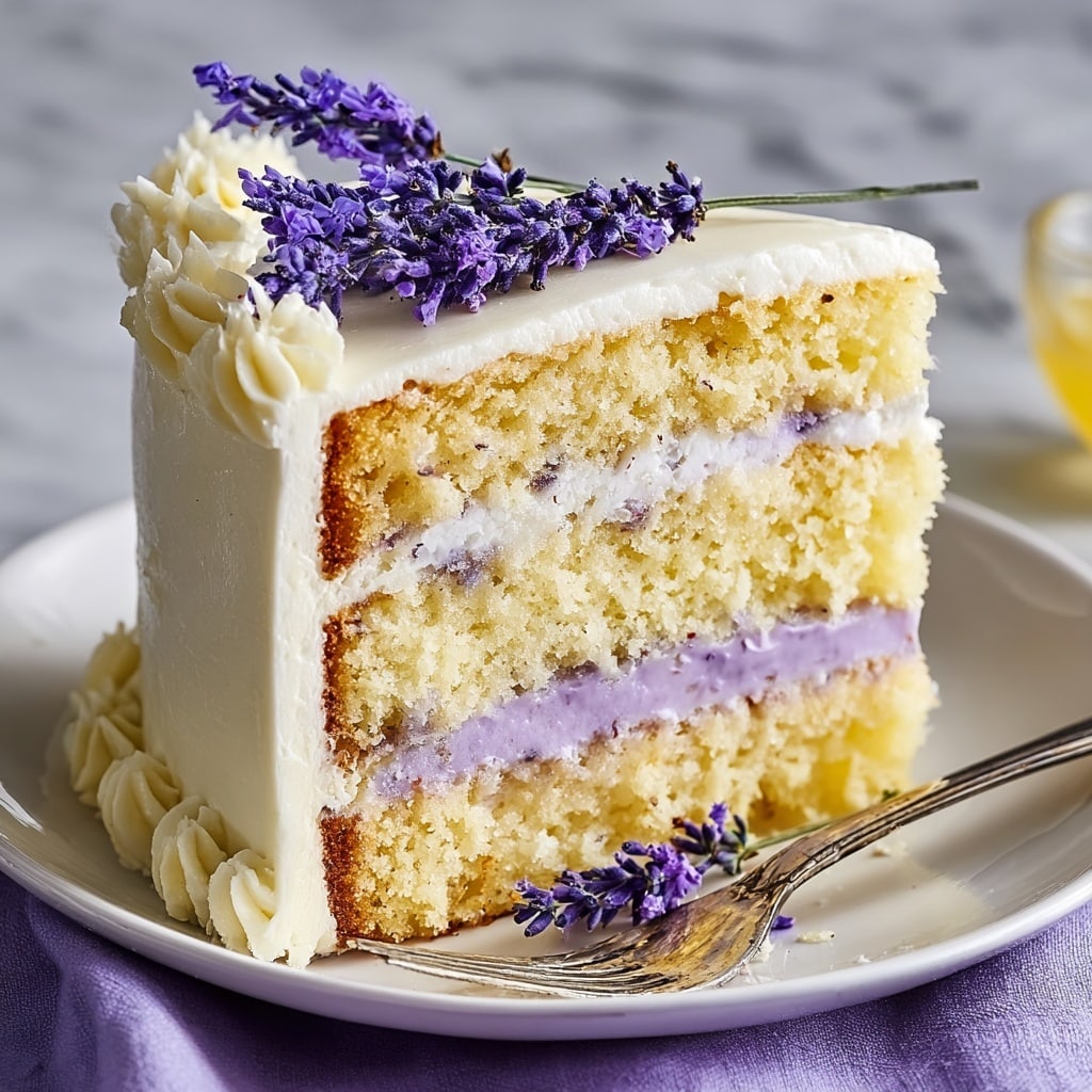 Lemon Lavender Cake Recipe