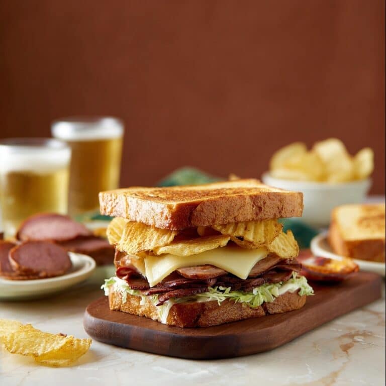 Fried Bologna Sandwich Recipe