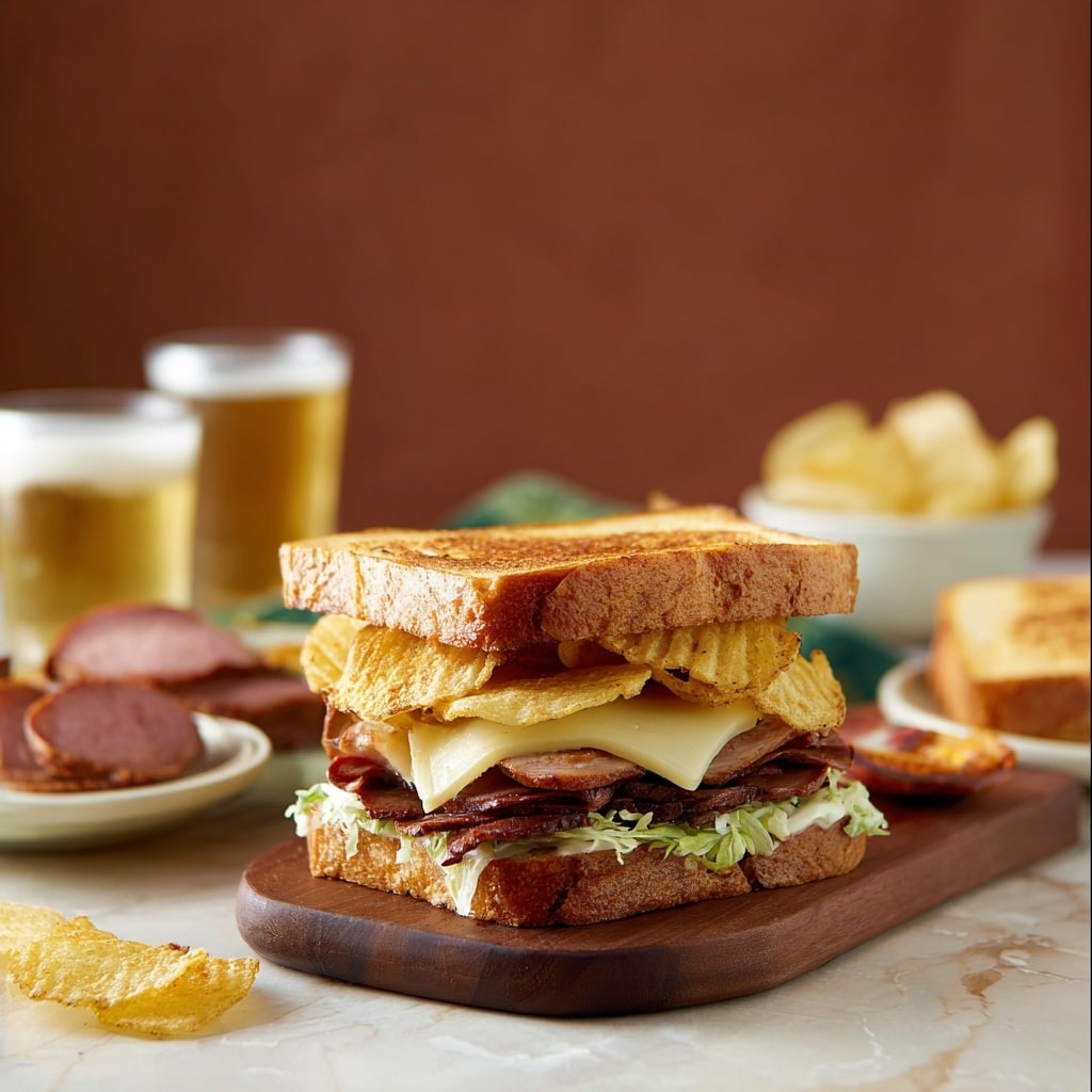 Fried Bologna Sandwich Recipe