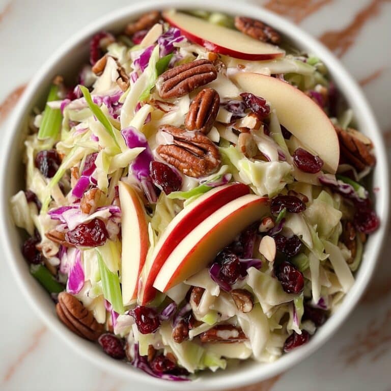 Apple Cranberry Coleslaw Recipe