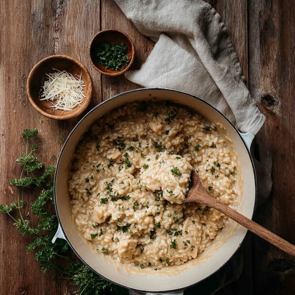 Garlic Parmesan Chicken and Rice Recipe