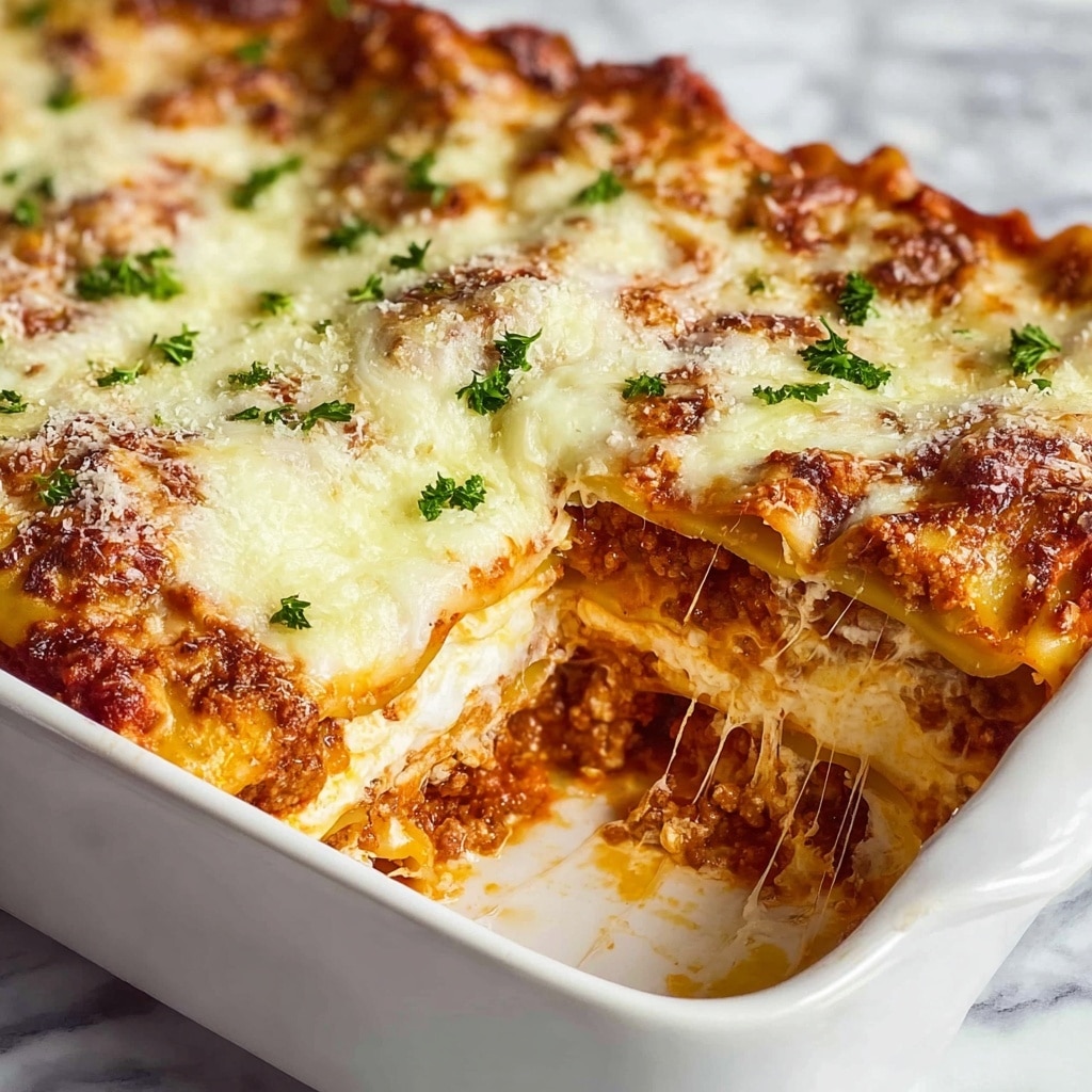 Buffalo Chicken Lasagna Recipe - Recipe Image