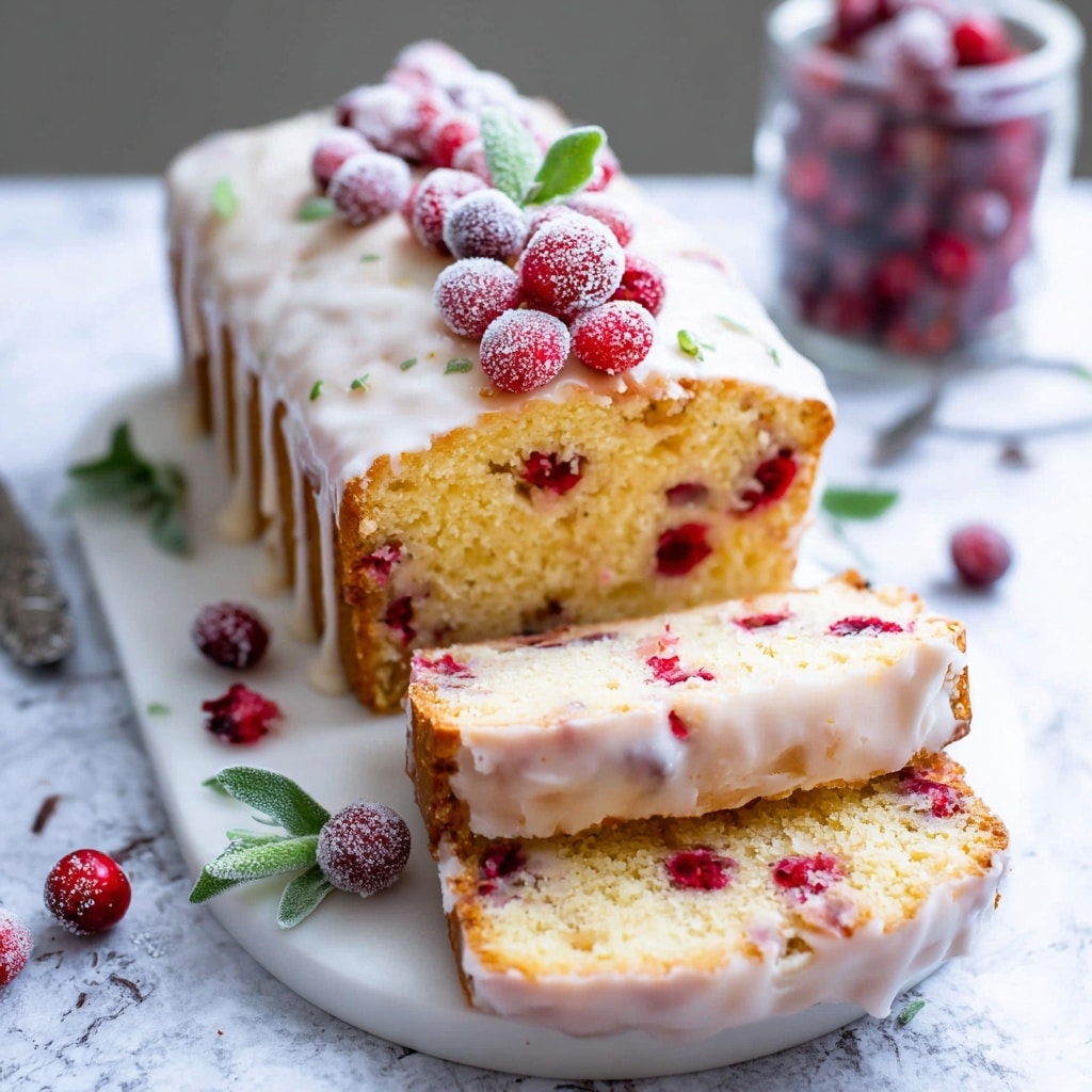 Cranberry Orange Cake Recipe - Recipe Image