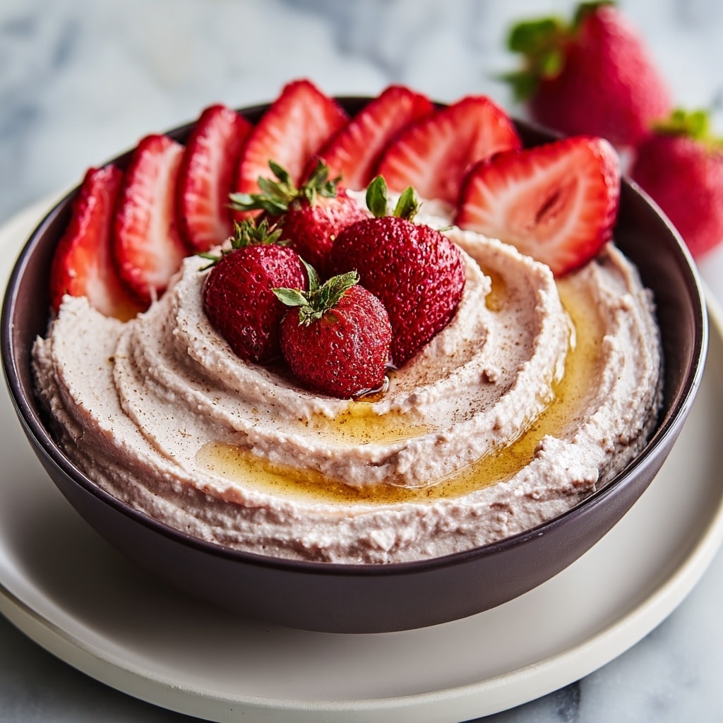 Strawberry Hummus Recipe