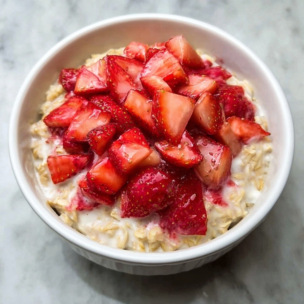 Creamy Rhubarb Overnight Oats – A Healthy Breakfast Recipe