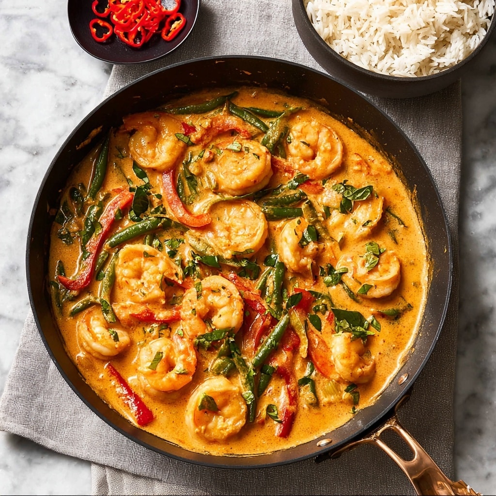 Thai Panang Curry with Prawns Recipe