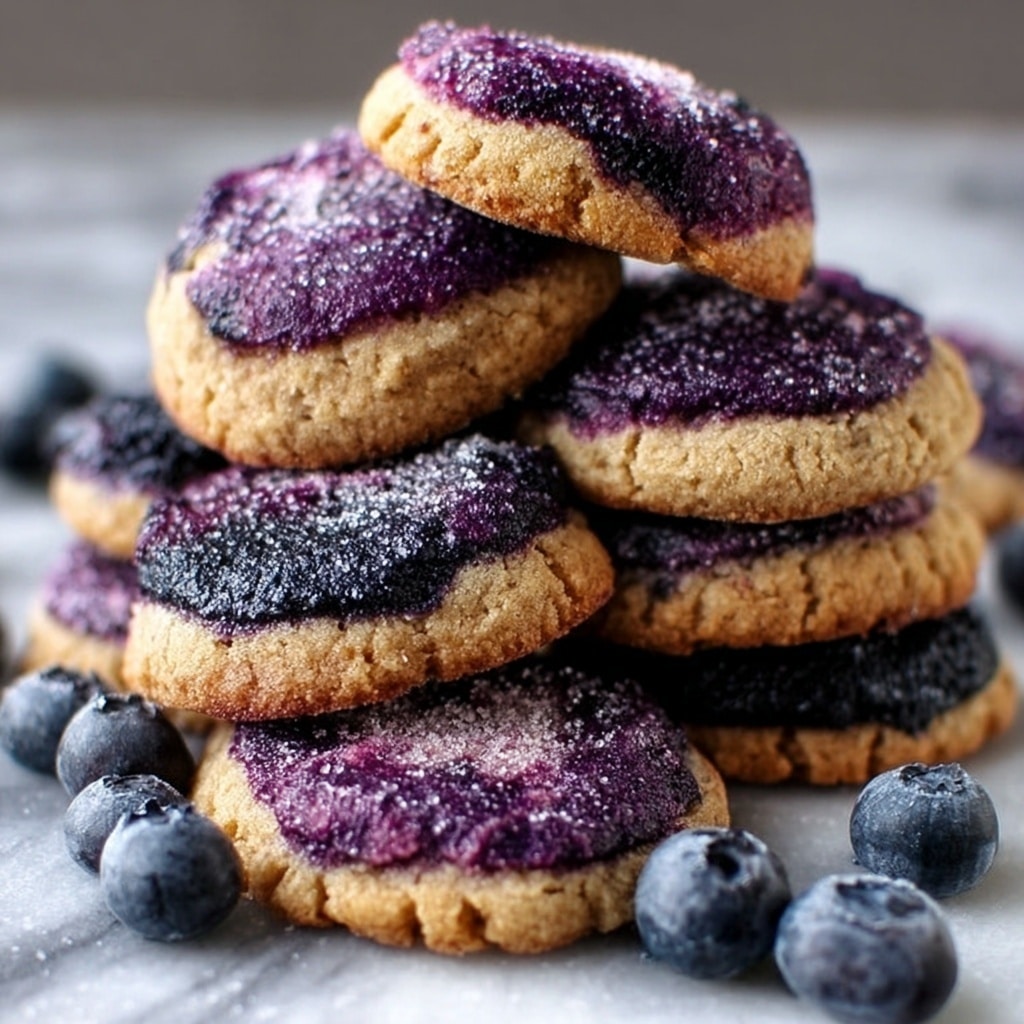 Blueberry Jammy Cookies Recipe - Recipe Image