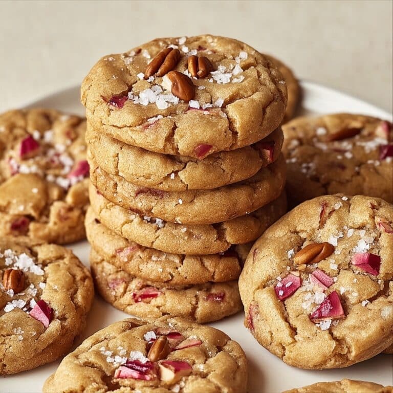 Brown Sugar Rhubarb Cookies Recipe
