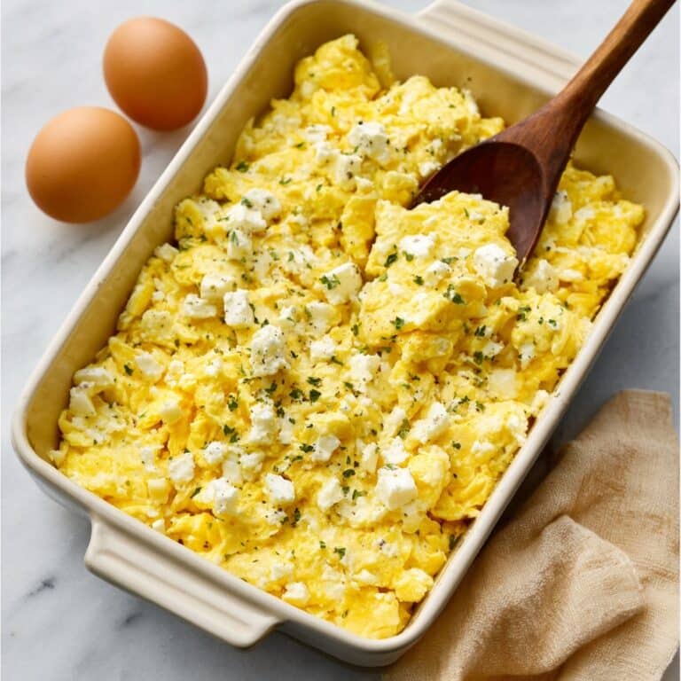 Baked Scrambled Eggs Recipe
