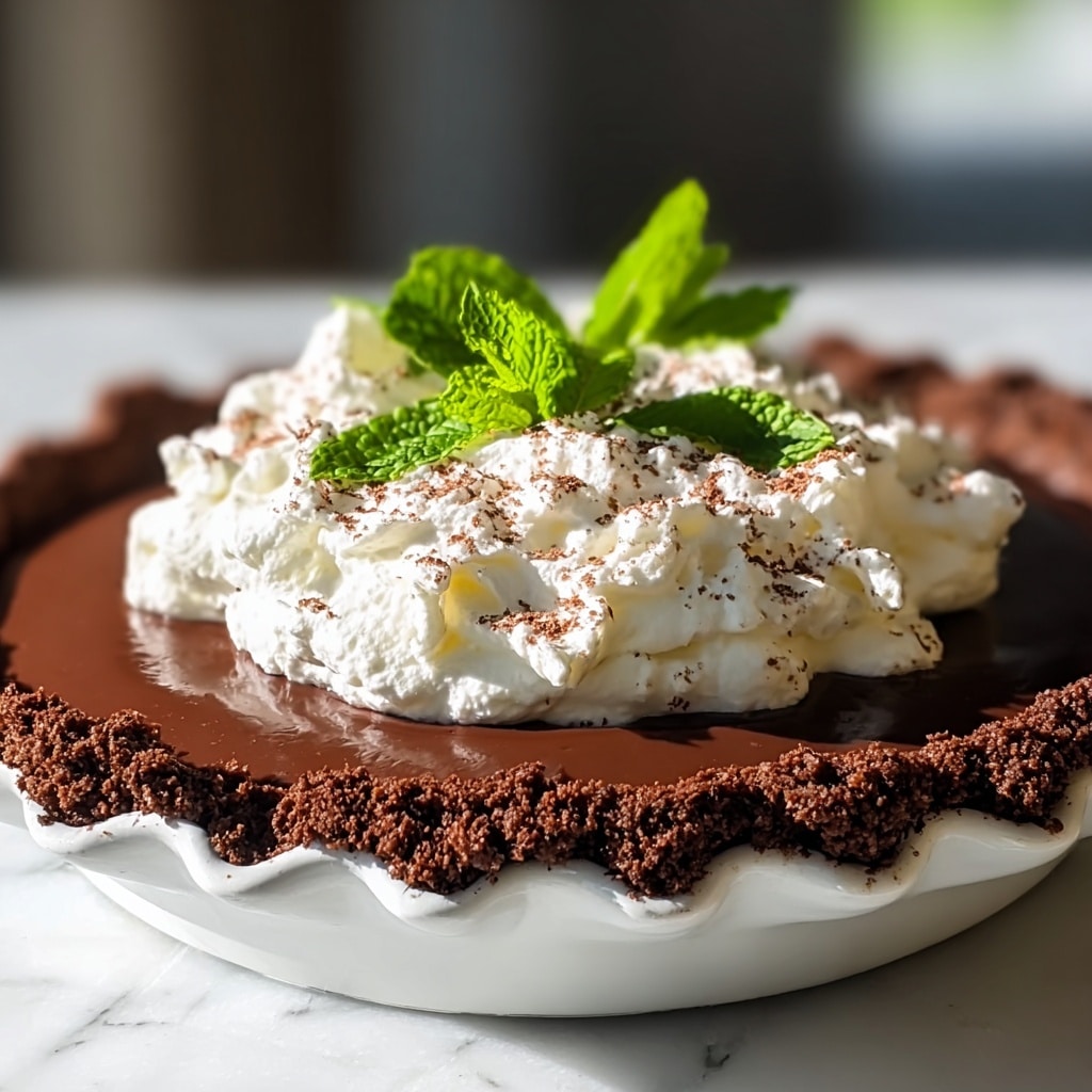 Chocolate Mint Pie Recipe
