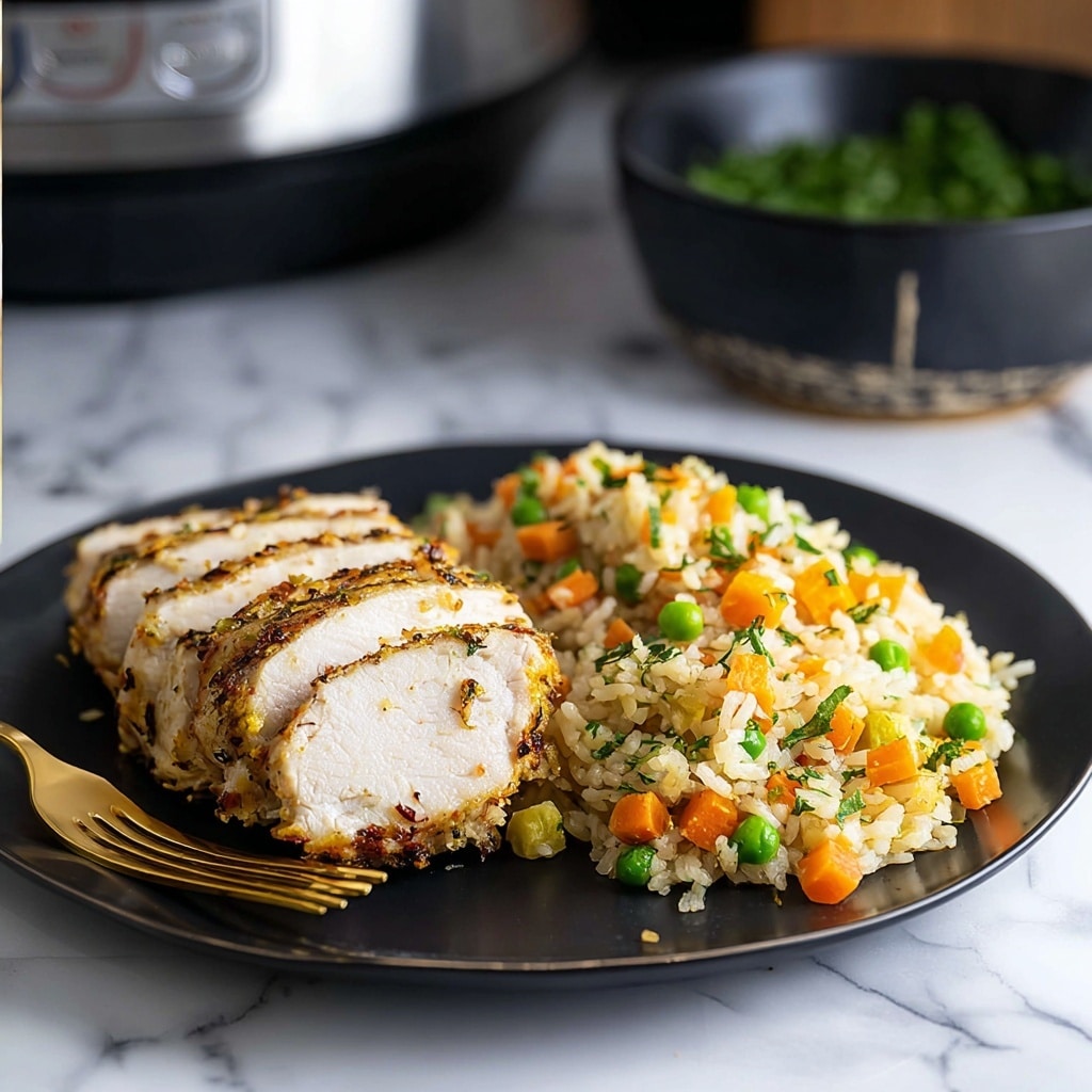 Instant Pot Chicken and Rice Recipe