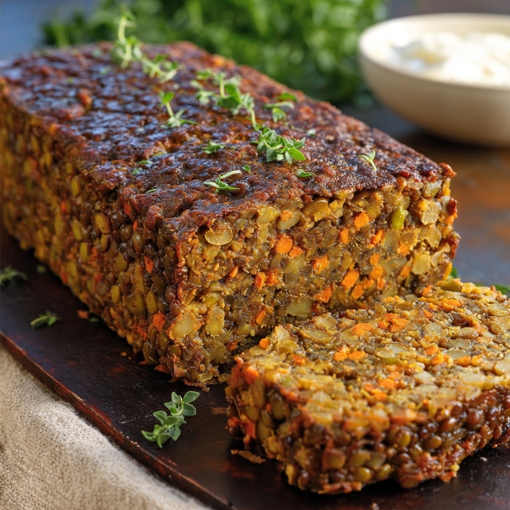 Easy Vegan Lentil Loaf Recipe