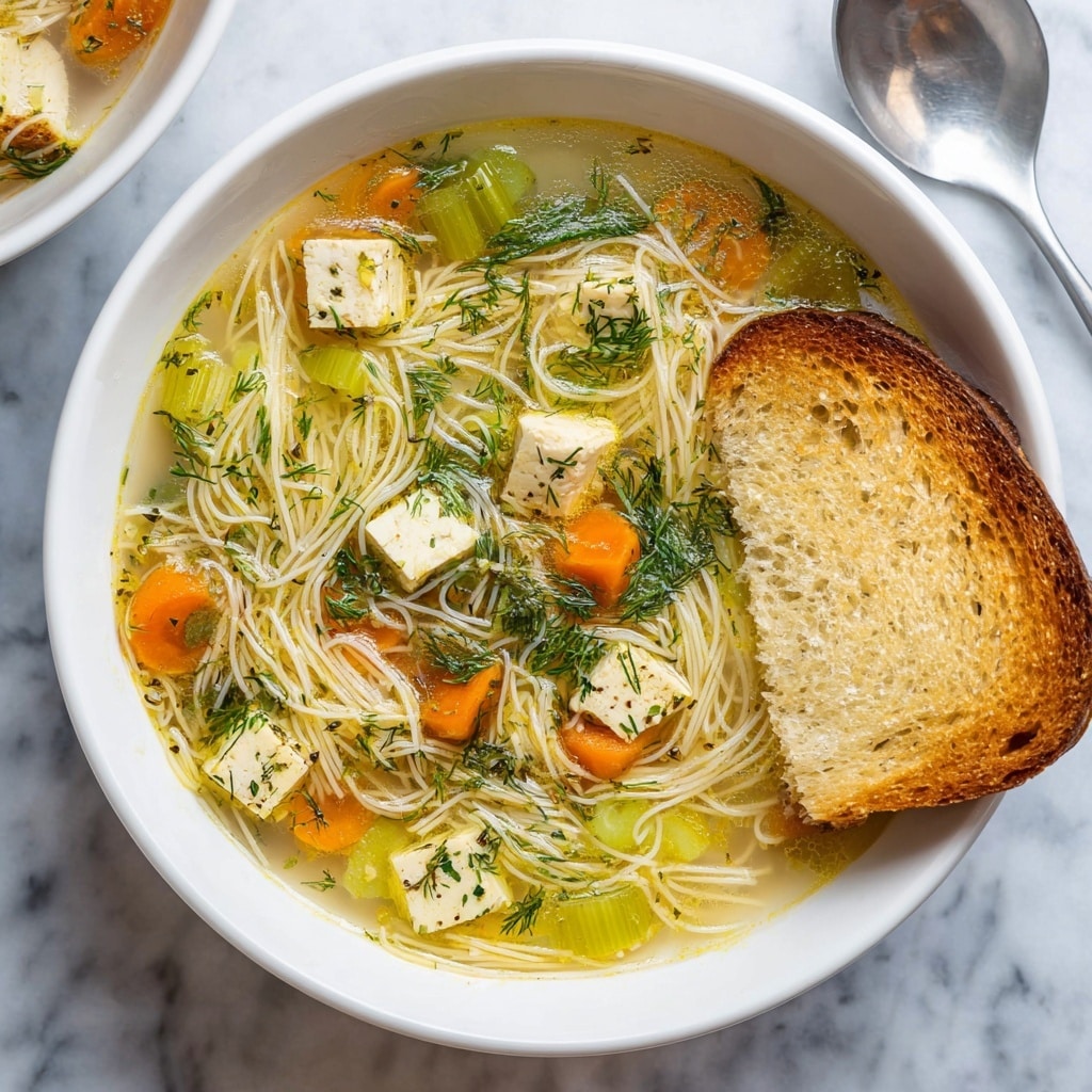Vegan Chicken Noodle Soup Recipe
