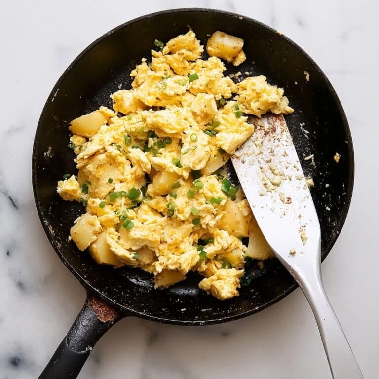 Potato Egg Scramble Recipe