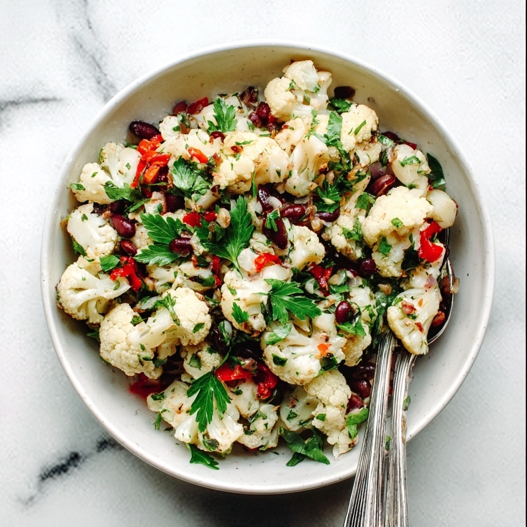 Sicilian Cauliflower Salad Recipe