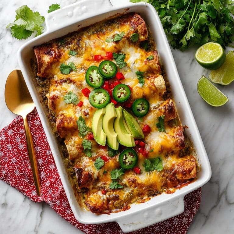 Easy Green Chicken Enchiladas Recipe