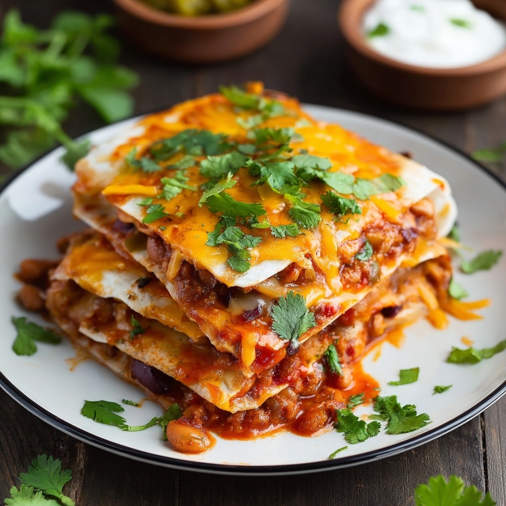 Beef and Bean Enchiladas Recipe