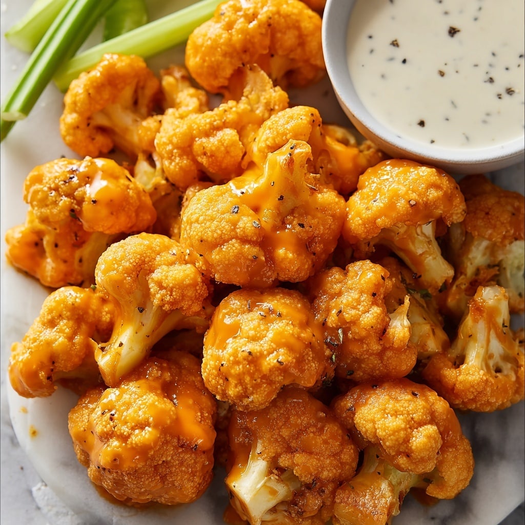 Air Fryer Buffalo Cauliflower Recipe