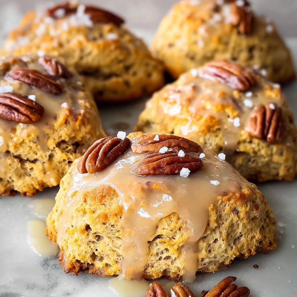 Tasty Maple Pecan Pumpkin Scones Recipe