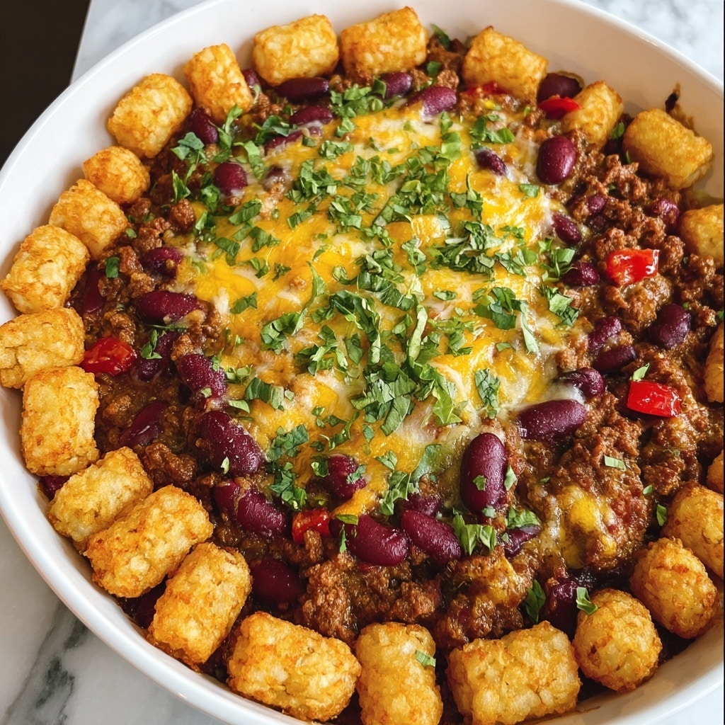 Chili Tot Bake Recipe