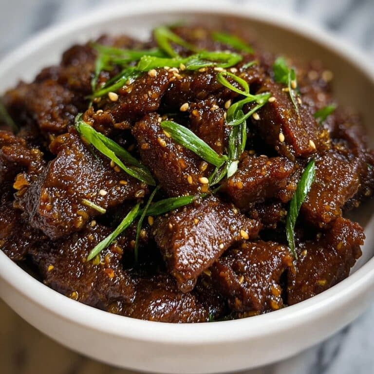 Slow Cooker Mongolian Beef Recipe