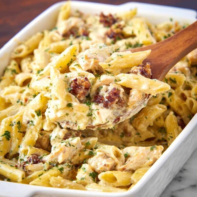 Cajun Chicken Alfredo Bake Recipe