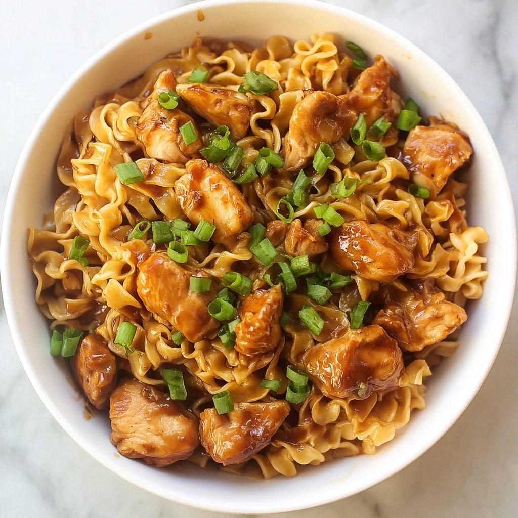 Huli Huli Chicken Noodles Recipe