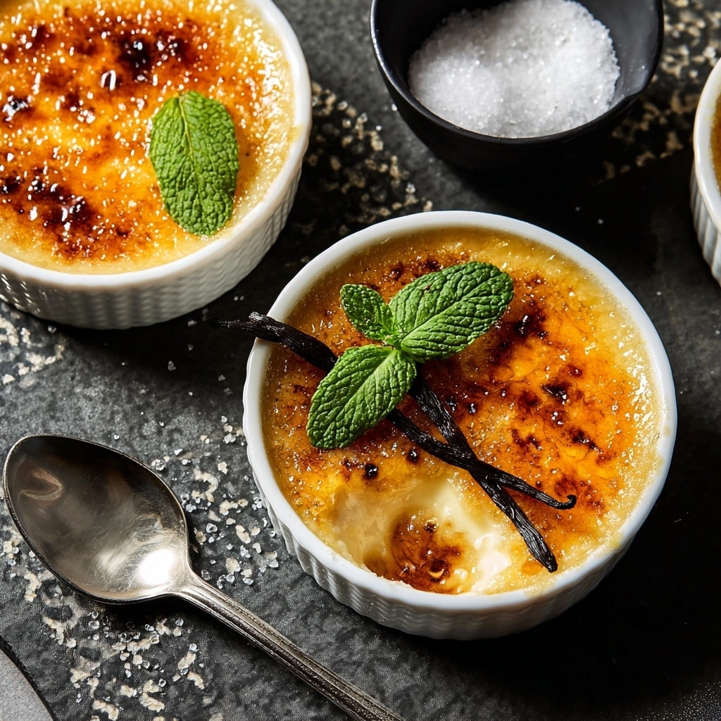 Vegan Crème Brûlée Recipe - Recipe Image
