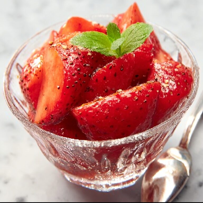 Italian Macerated Strawberries Recipe