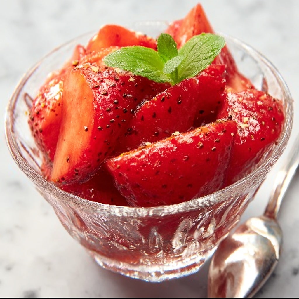 Italian Macerated Strawberries Recipe