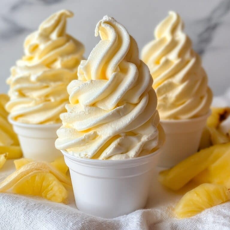 Homemade Pineapple Soft Serve Ice Cream Recipe