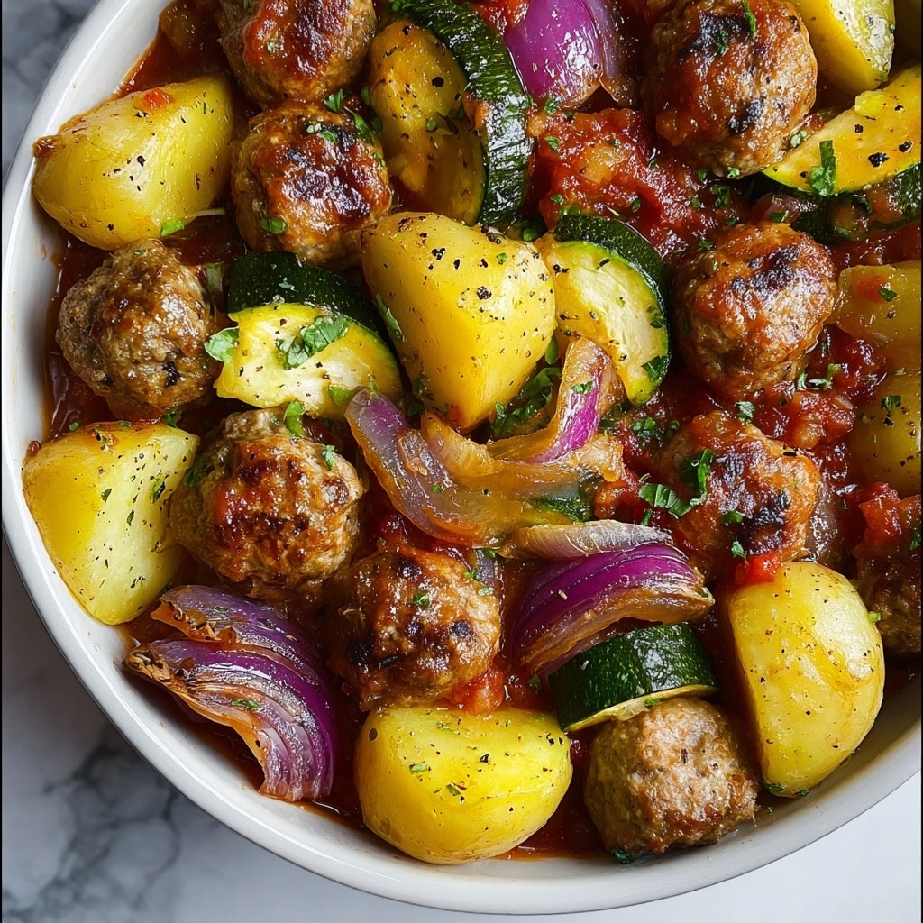 Beef Kofta Bake Recipe - Recipe Image