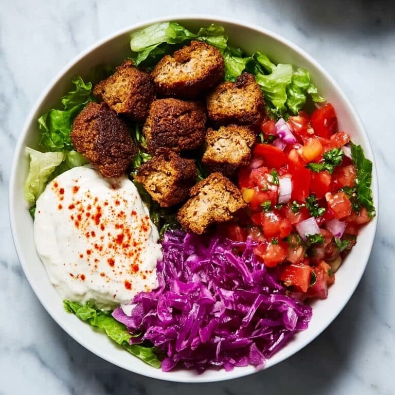 Easy Chicken Falafel Bowls Recipe
