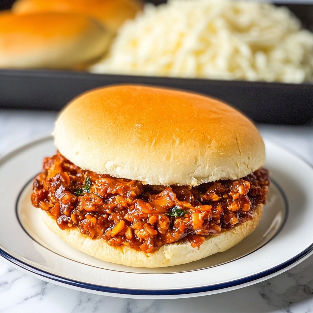 Chicken Parmesan Sloppy Joes Recipe